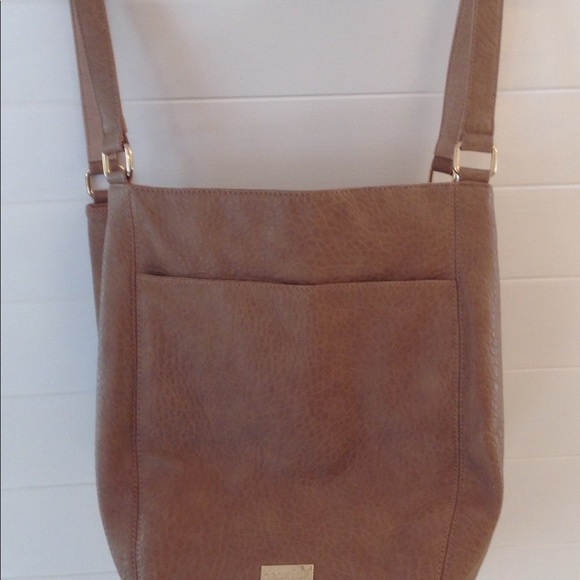Deux Lux Oversized Taupe Bag - Picture 2 of 8